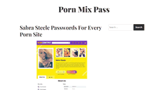 Desktop Screenshot of pornmixpass.com